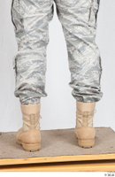  Photos Army Man in Camouflage uniform 5 20th century US air force camouflage leather shoes trousers 0005.jpg